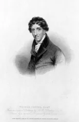 Thomas Coutts, Esq. dessiné par A. Chisholm et gravé par R.W. Sievier, 1822